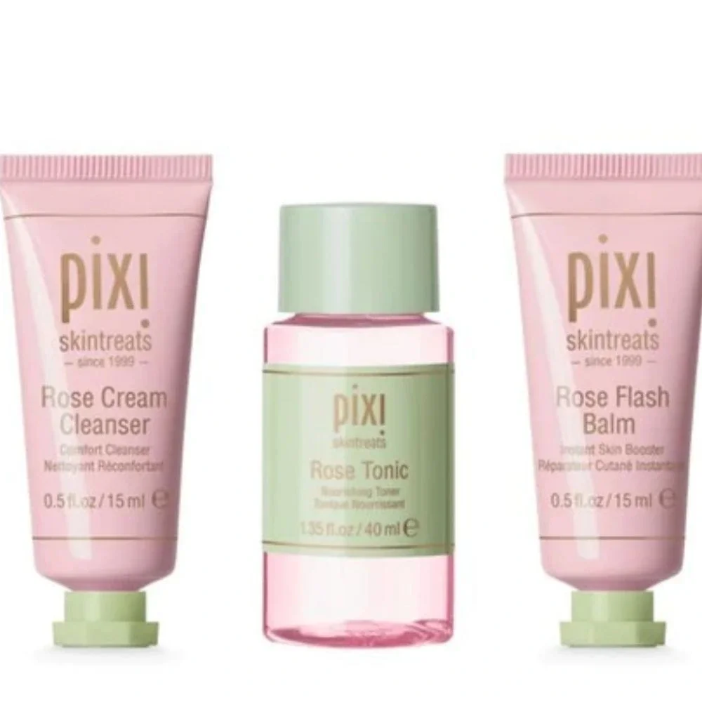 Pixi Skintreats Best Of Rose‎ 3- Piece Set